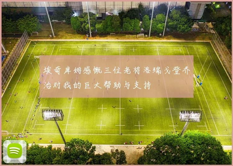 埃奇库姆感慨三位老将洛瑞戈登乔治对我的巨大帮助与支持